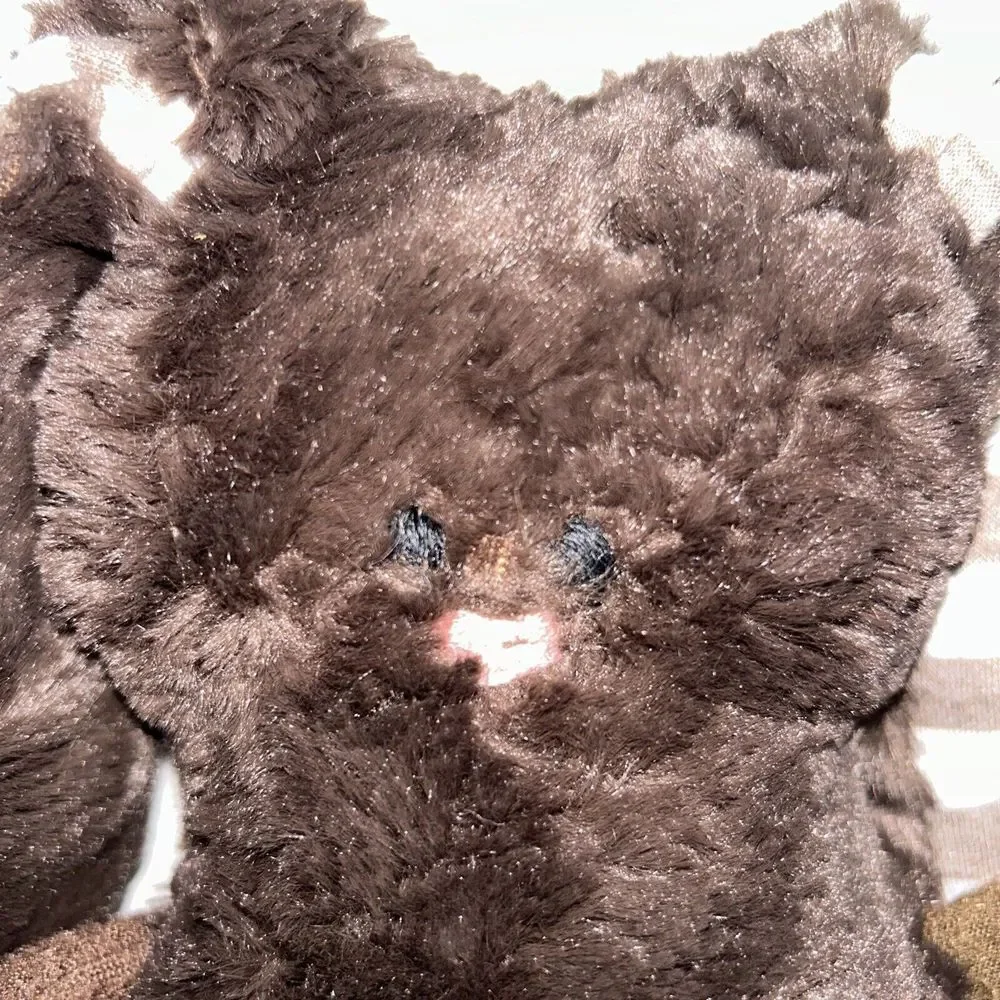 Mila's Zoo Extremely Rare Brown Rabbit‎ Bunny Plush Stuffed Animal P4
